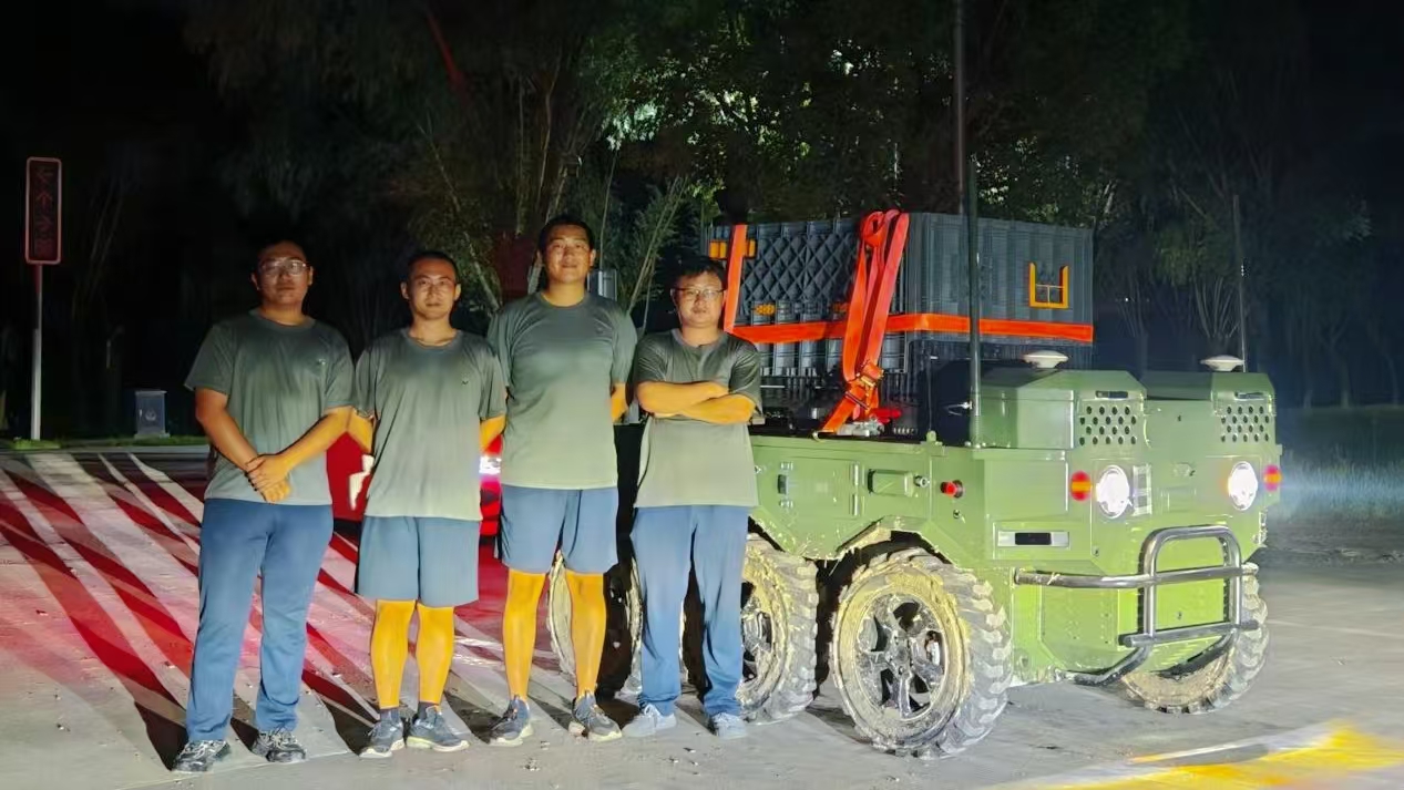 天科数创“猎探者”无人车系统在“全域支援-2024”首届无人系统挑战赛大放异彩